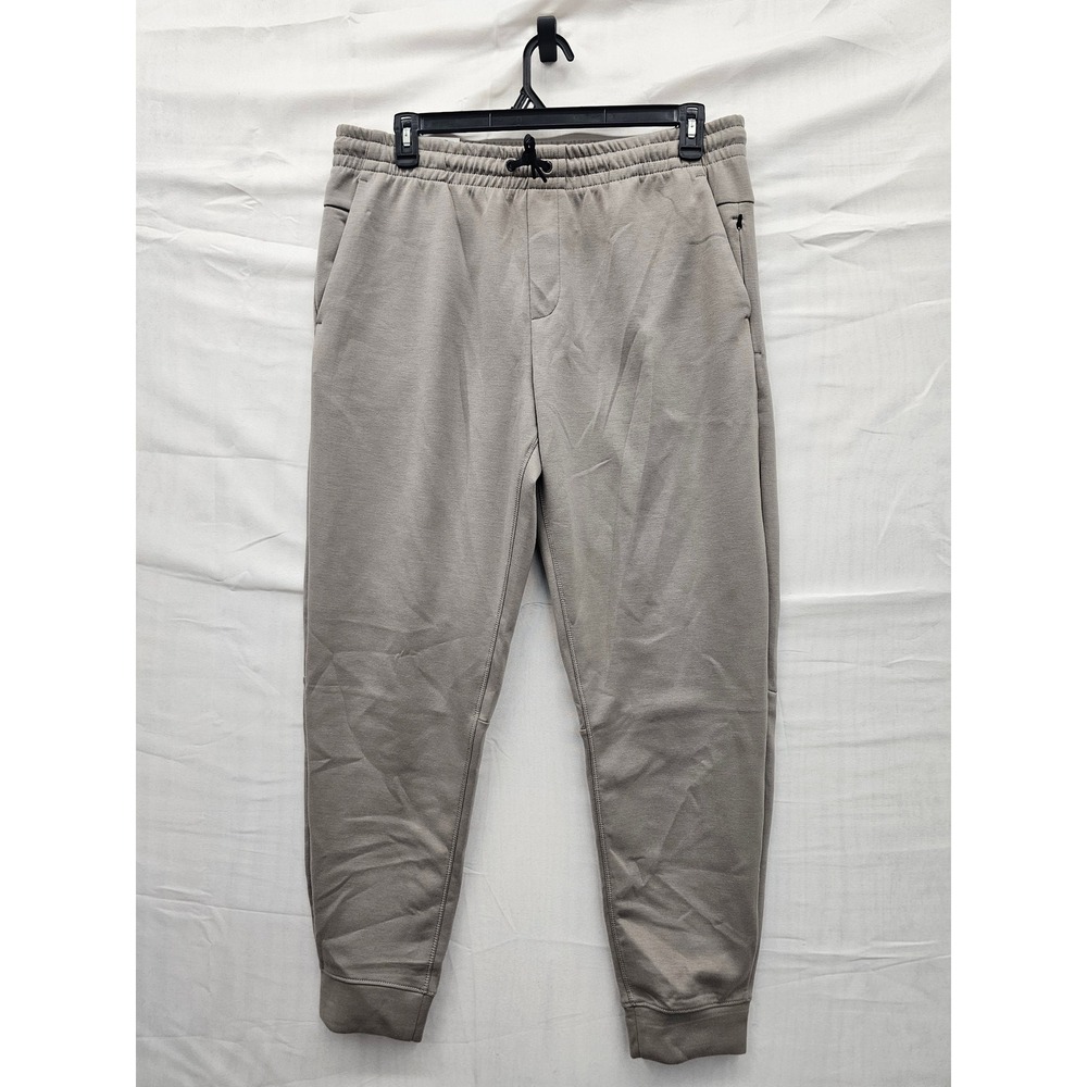 Member's Mark Mens Active‎ Jogger Khaki Polyester Blend Athletic Size Large